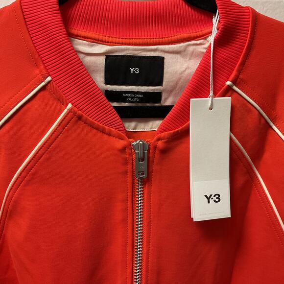 Adidas Y-3 Yohji Yamamoto Men XXL Full Zip Track Top Classic Jacket HZ0161  NEW - Picture 2 of 5